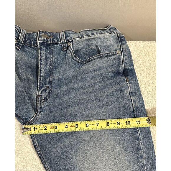 Signature Levi Strauss Mens Size 34x32 Slim Blue Denim Straight Stretch - Picture 15 of 16